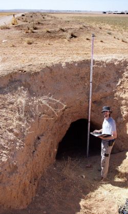 Photo of man taking measurements