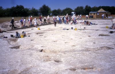 Image of workers at Segsbury, 1997